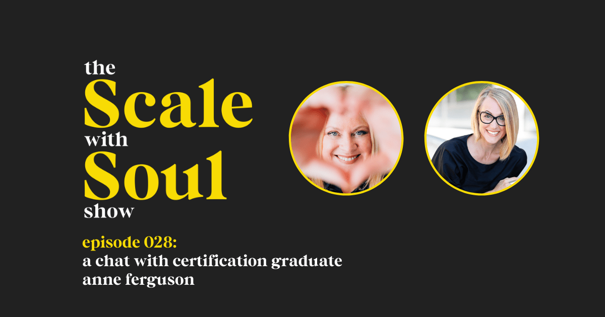A chat with Conscious Consultant Certification graduate Anne Ferguson