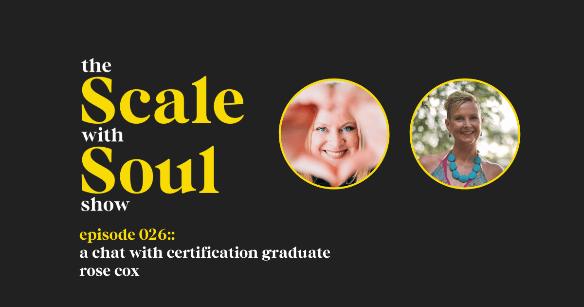 A chat with Conscious Consultant Certification graduate Rose Cox