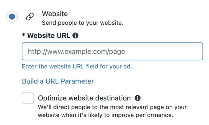 Optimize Website Destination – Jon Loomer Digital