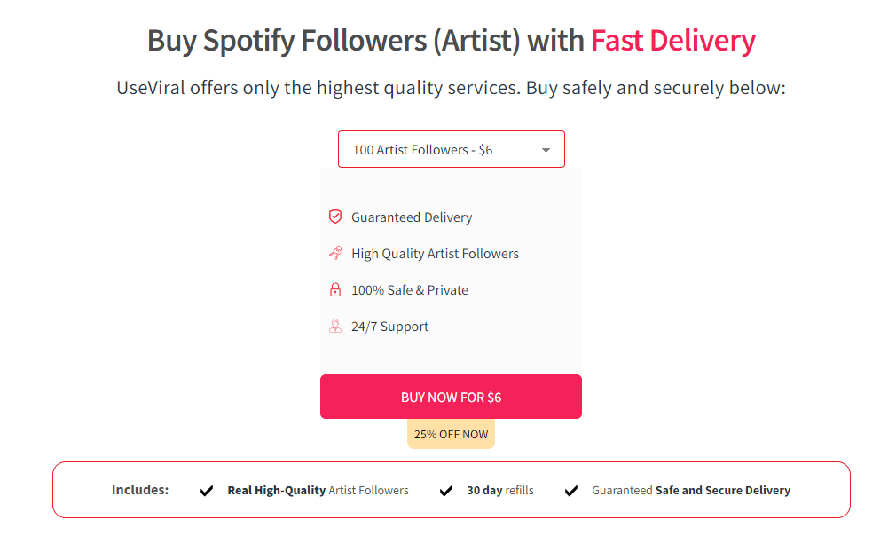 12 Best Sites to Buy Spotify Followers (Real & Instant)