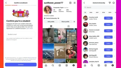 Instagram Adds College Class Listings on Student Profiles